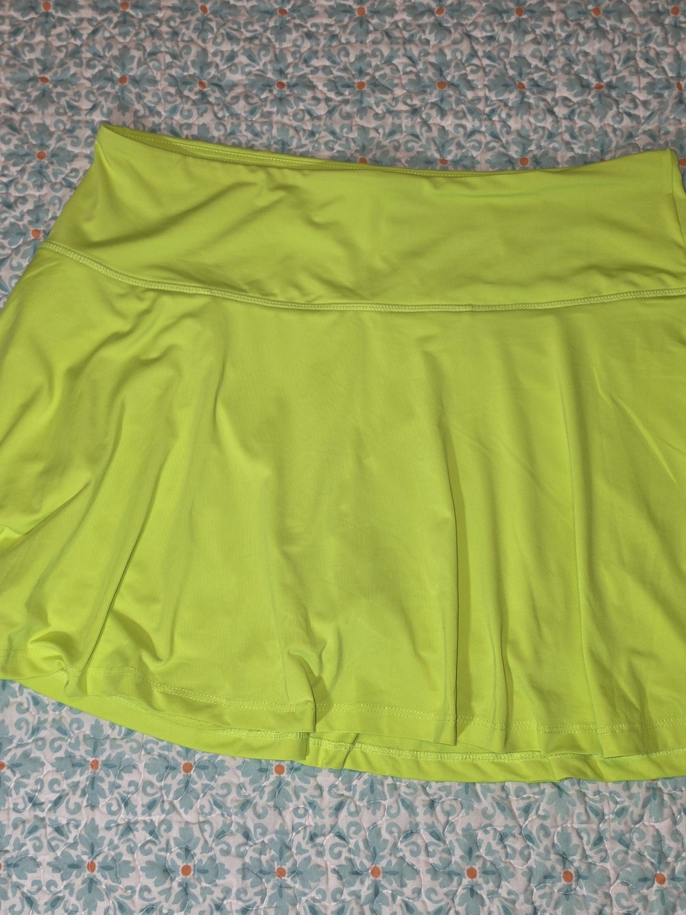 Neon Lime Women's Skort